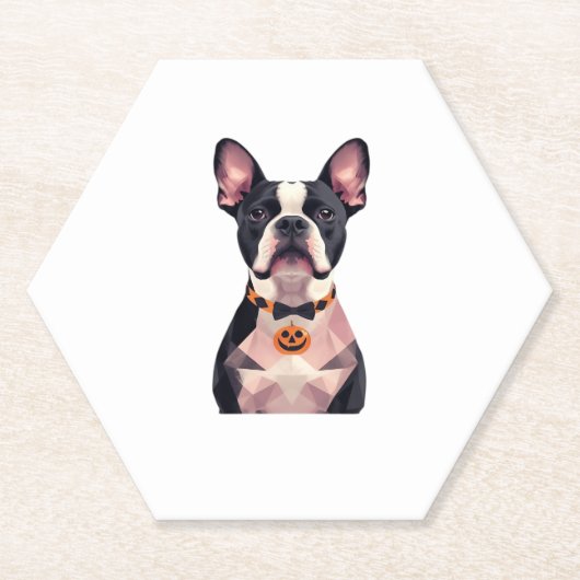 Halloween witch dog Classic T-Shirt Untersetzer (Vorderseite)