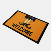 Halloween Witch Doormat Fußmatte (Schrägansicht)