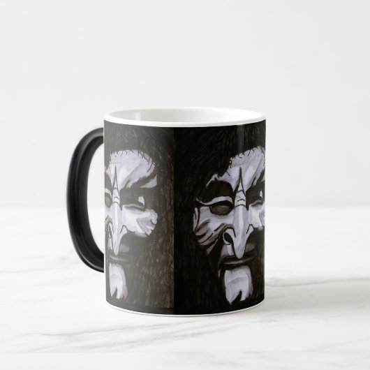 HALLOWEEN WITCH GIBT DAS EVIL AUGE VERWANDLUNGSTASSE (Vorderseite Links)