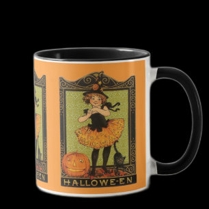 Halloween Witch Girl Tasse