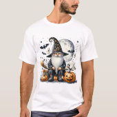 Halloween Witch Gnome - Perfektes Geschenk T-Shirt (Vorderseite)