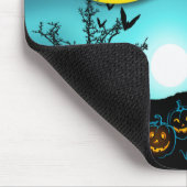 Halloween Witch, Jack o' Lanterns, Foto von Frame Mousepad (Ecke)