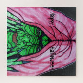 HALLOWEEN WITCH JIGSAW PUZZLE (Horizontal)