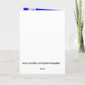 HALLOWEEN WITCH JOKE Faltkarte Karte (Rückseite)