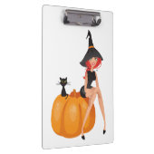 HALLOWEEN WITCH KLEMMBRETT (Rechts)