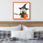 HALLOWEEN WITCH LEINWANDDRUCK (Insitu (Schlafzimmer))