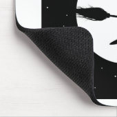 halloween witch mousepad (Ecke)