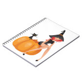 HALLOWEEN WITCH NOTIZBLOCK (Linke Seite)