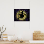 Halloween Witch Poster (Küche)