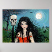 Halloween Witch Poster von Molly Harrison (Vorne)