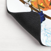 Halloween Witch Pumpkin Mouse Pad Mousepad (Ecke)