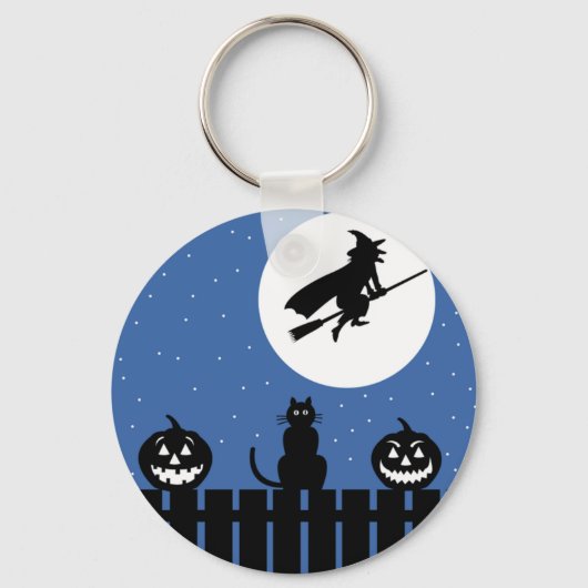 Halloween Witch Schlüsselanhänger (Vorderseite)
