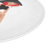HALLOWEEN WITCH SCHNEIDEBRETT (Ecke)