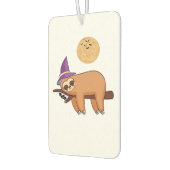 Halloween Witch Sloth Oversized T-Shirt Autolufterfrischer (Links)