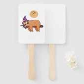 Halloween Witch Sloth Oversized T-Shirt Fächer (Vorne und Hinten)