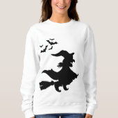Halloween Witch Sweatshirt (Vorderseite)
