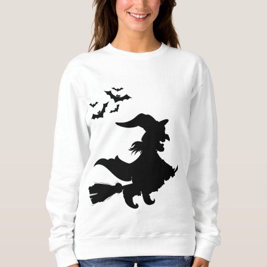 Halloween Witch Sweatshirt (Vorderseite)