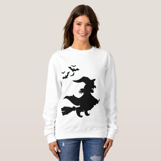 Halloween Witch Sweatshirt (Vorne ganz)