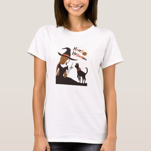 halloween (witch) T-Shirt (Vorderseite)