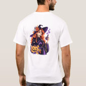 Halloween witch T-Shirt (Rückseite)