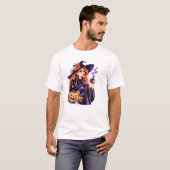 Halloween witch T-Shirt (Vorne ganz)