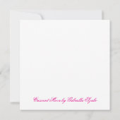 Halloween witch with black kitten greeting card karte (Rückseite)