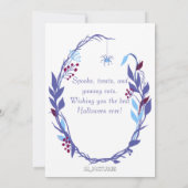 Halloween Witch Wreath (Rückseite)