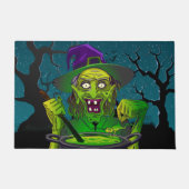 Halloween Witch Yummy Toad Soup Fußmatte (Vorderseite)