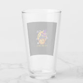 Halloween Witches Brew Glas (Rückseite)