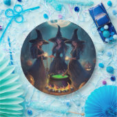 Halloween Witches Brew Pappteller (Party)