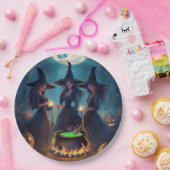 Halloween Witches Brew Pappteller (Party)