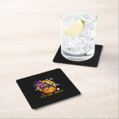 Halloween Witches Brew Rechteckiger Pappuntersetzer (Vor Ort)