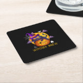 Halloween Witches Brew Rechteckiger Pappuntersetzer (angewinkelt)