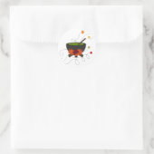 Halloween Witches Brew Runder Aufkleber (Tasche)