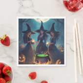 Halloween Witches Brew Serviette (Beispiel)