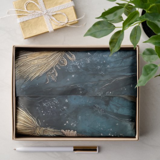 HALLOWEEN WITCHES DECOUPAGE SEIDENPAPIER (Geschenk)