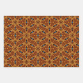 Halloween Witches, Fall Pumpkins, Autumn Geometric Geschenkpapier Set (Vorderseite 3)