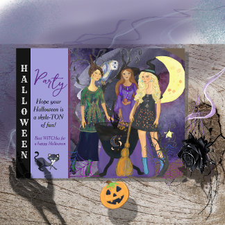 HALLOWEEN WITCHES MACHEN BREW-Postkarte Postkarte