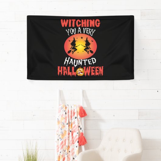 Halloween Witching Banner (Insitu)