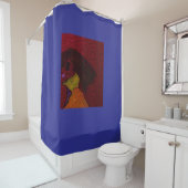 Halloween Witch's Seasonal Colors Shower Curtain Duschvorhang (Beispiel)