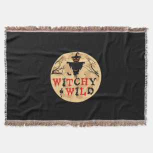 Halloween Witchy And Wild Birthday Decke