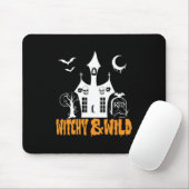 Halloween Witchy and Wild Geburtstag Mousepad (Mit Mouse)