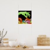 Halloween Witchy Nails - SRF Poster (Küche)