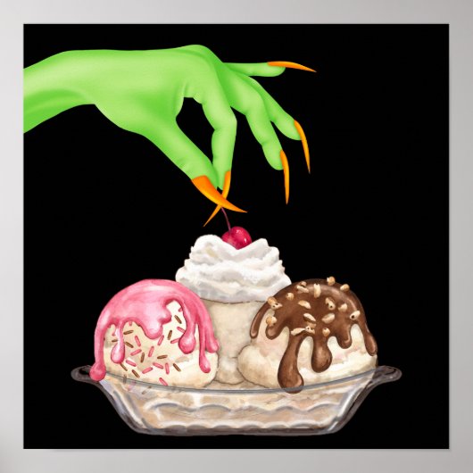 Halloween Witchy Nails - SRF Poster (Vorne)