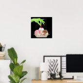 Halloween Witchy Nails - SRF Poster (Heimbüro)