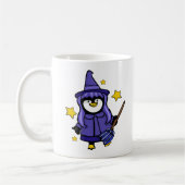 Halloween Witchy Penguin Kaffeetasse (Links)