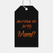 Halloween Witchy Quote Geschenkanhänger (Rückseite)