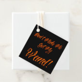 Halloween Witchy Quote Geschenkanhänger (Beispiel)