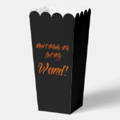 Halloween Witchy Quote Geschenkschachtel (Vorderseite)