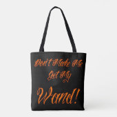 Halloween Witchy Quote Tasche (Rückseite)